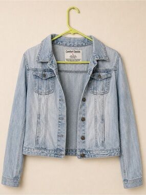 Comfort Denim Light Blue Women's Jean Jacket